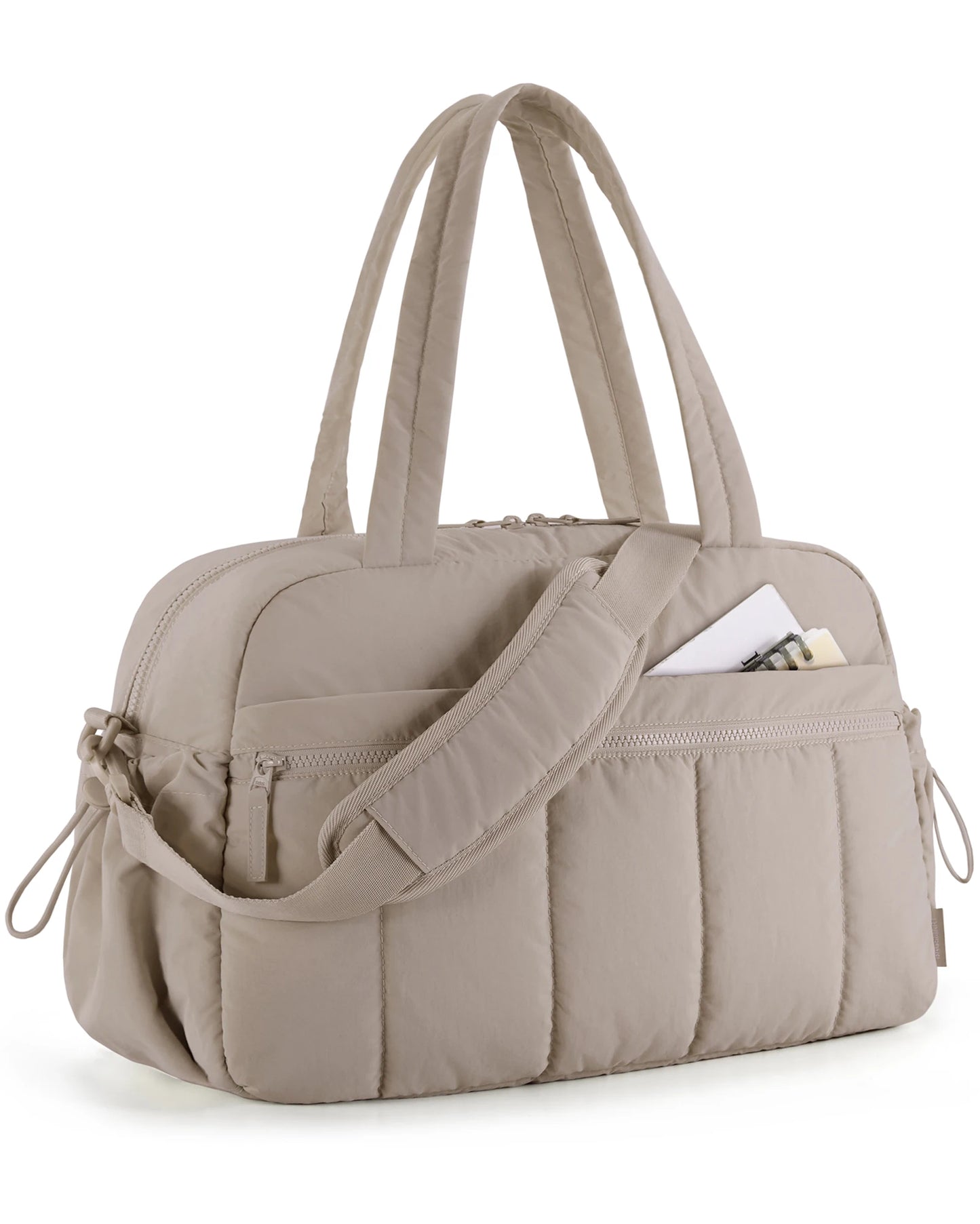 The All-Set Weekender Duffel In Rosy Pink